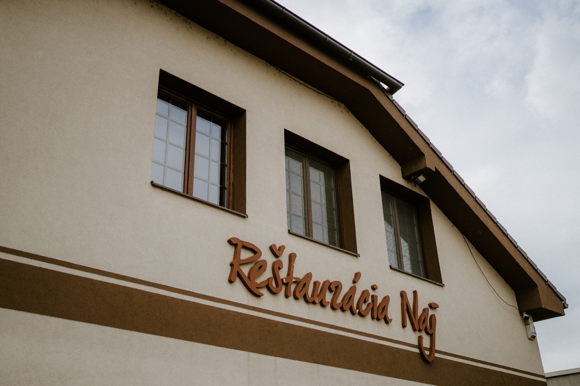 Exteriér Reštaurácie a Penziónu Naj v Nitre